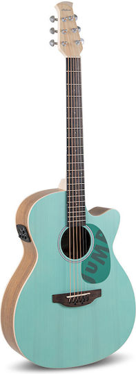 Semi-Acoustic Guitar Jump OM CE Cutaway Open Pore