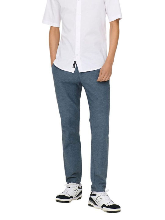 Παντελόνι Chino Navy Μπλε