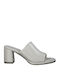 Marco Tozzi Chunky Heel Leather Mules