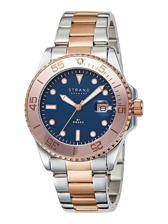 Strand by Obaku Women's Watch with Silver Metal Bracelet