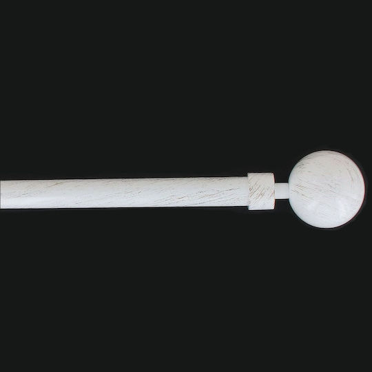 Bară Pliabilă Metalică Pentru Perdele L-N Basic Single Ø19mm 120-210cm Alb / Auriu 78883120101 Bară Pliabilă Metalică Pentru Perdele L-N Basic Single Ø19mm 120-210cm Alb / Auriu 78883120101