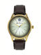 Ben Sherman Men's Watch Battery with Brown Leather Strap