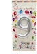 Birthday Candle Number "9" in Silver Color SDS-18559