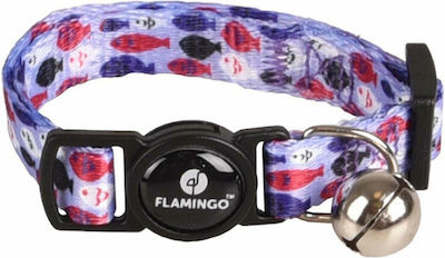 Flamingo Cat Collar Purple 10mm