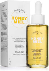 Perlier Honey Miel Ξηρό Argan Oil για Πρόσωπο, Μαλλιά και Σώμα 95ml