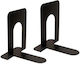 Metal Bookend in Black Color 15.5x19x12.5cm.