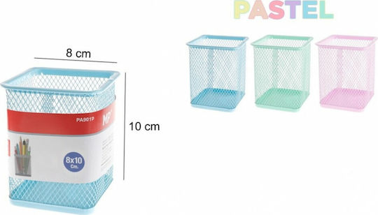 Metallic Pencil Holder in Pink Color 1pcs Length 10cm
