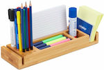 Plastic Desk Organizer in Brown Color