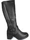 Malesa Women's Boots with Zipper Black