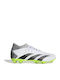adidas Predator Accuracy.3 Pantofi de Fotbal cu crampoane Cloud White / Core Black / Lucid Lemon