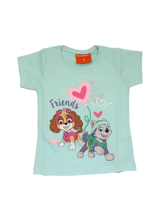 Nickelodeon Tricou pentru copii Turcoaz