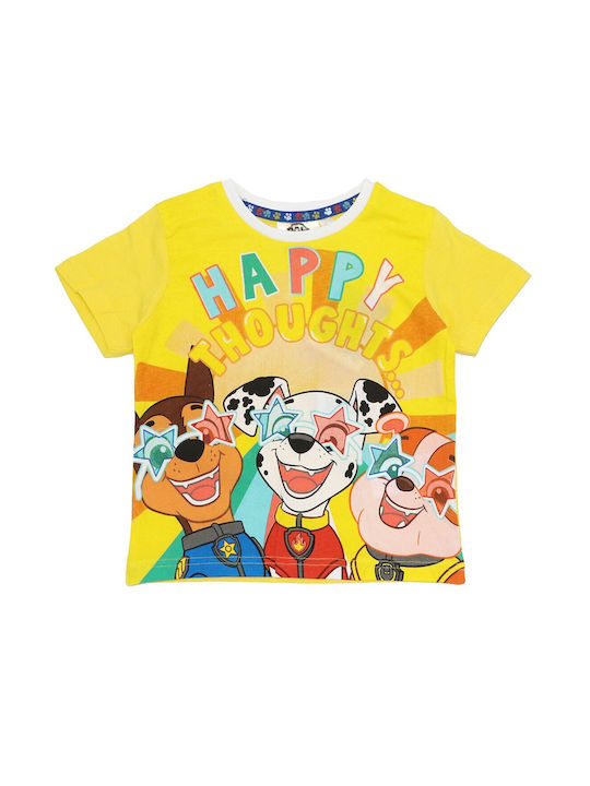 Nickelodeon Tricou pentru copii Galben