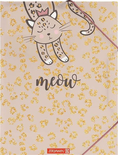 Brunnen Folder with Rubber Band and Ears for Paper A4 Multicolour
