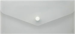 Economix Transparent File Folder With White Button Economix Transparent File Folder With White Button