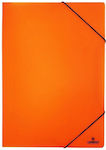 Logigraf Φάκελος με Λάστιχο και Αυτιά για Χαρτί A4 Πορτοκαλί