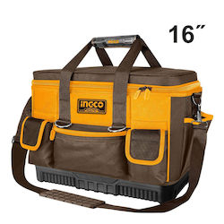 Ingco Over the Shoulder Tool Bag Brown