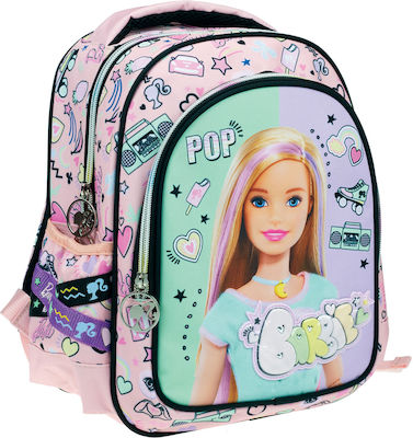 Gim Barbie Power Schulranzen Rucksack Grundschule, Grundschule in Rosa Farbe 12Es