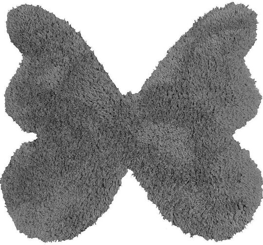 Madi Kids Synthetic Rug Butterflies 120x120cm