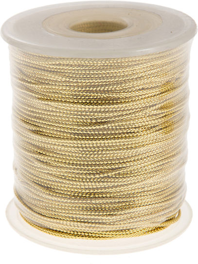 Schnürsenkel Gold 1mm x 100m