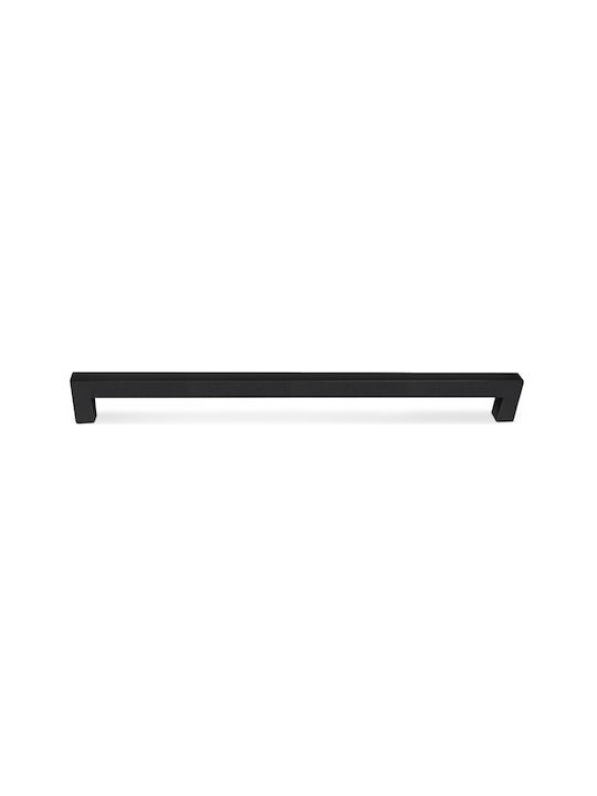 Import Hellas Handgriff Möbelgriff aus Metallisch in Schwarz Farbe 236mm (Zentrenabstand 224mm) 4242 1Stück