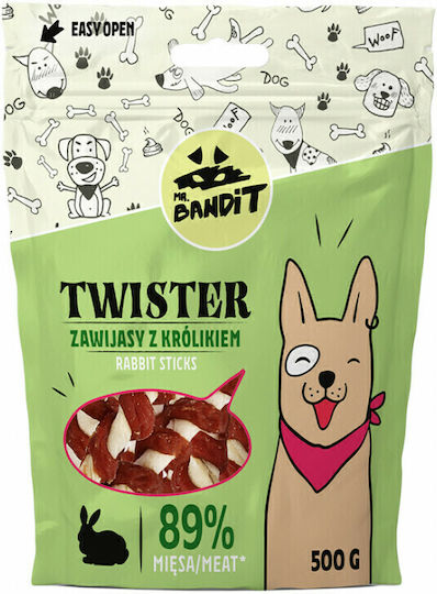 Mr. Bandit Λιχουδιές σε Stick Σκύλου με Κουνέλι 500gr