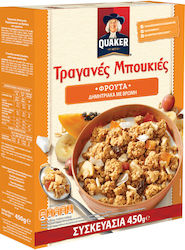 Quaker Τραγάνες Μπουκιές Φρούτα 450gr