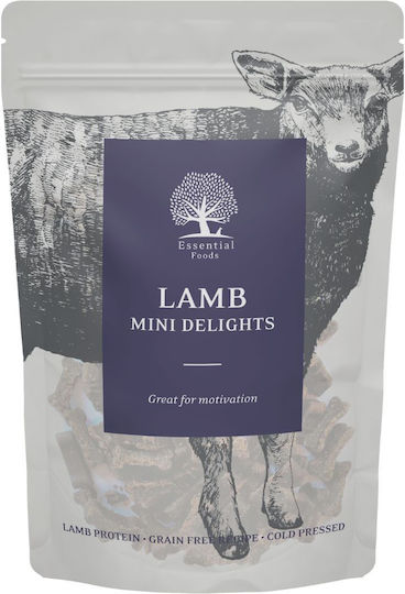 Essential Foods Lamb Mini Delights Λιχουδιά για Κουτάβια με Αρνί 100gr