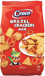 Croco Pretzel Mixed Salty Snacks 250gr