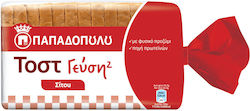 Papadopoulou Geusi2 Wheat Toast Bread 325gr