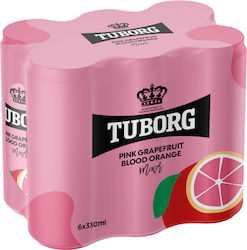 Tuborg Pink Grapefruit Σαγκουίνι 6 x 330ml