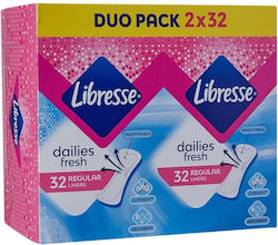 Libresse Σερβιετάκια Dailyfresh Normal 64τεμ