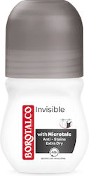 Borotalco Invisible Αποσμητικό Σώματος Roll On 50ml