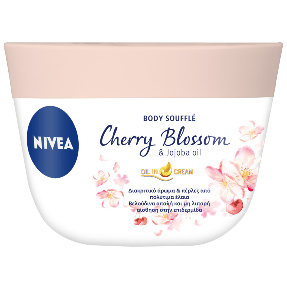 Nivea Body Souffle Cherry Blossom & Jojoba Oil 200ml Skroutz.gr