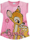 Disney Kinder Nachthemd Sommer Baumwolle Rosa