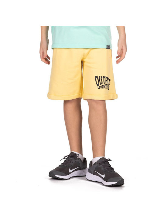 District75 Kids Shorts/Bermuda Fabric Yellow