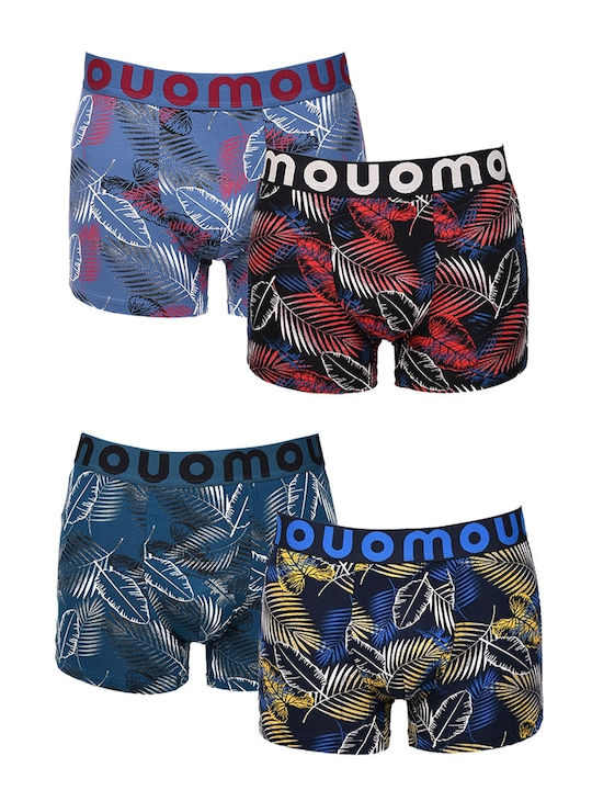 Uomo Men's Boxers Multicolour 4Pack