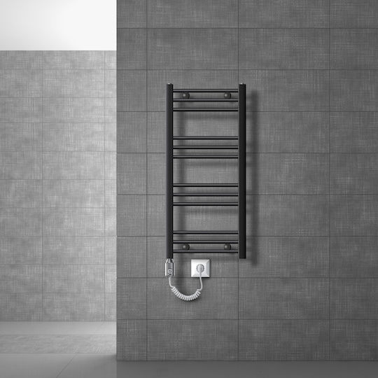 ECD Germany Ηλεκτρική Πετσετοκρεμάστρα 300W 80x40cm Γκρι