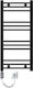 ECD Germany Sahara Electric Towel Rail 600W 80x...