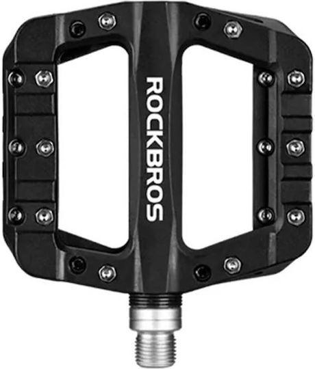 Rockbros Flat Bicycle Pedals Black