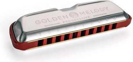 Hohner Harmonica Golden Melody Progressive Key of G (Sol) Major