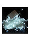100 Lights LED 10m. Cold White in String 1pcs