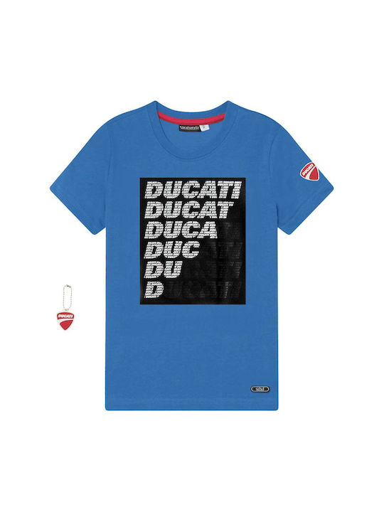 Ducati Παιδικό T-shirt Μπλε