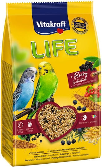 Vitakraft Life "Power Τροφή για Παπαγαλάκια 800gr