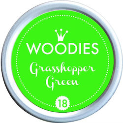 Woodies Ink Pad Stamp Green