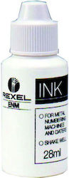 Rexel Liquid Ink for Ink Pad Stamp Black