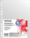 Donau Plastic Binder Pockets for Documents 100pcs