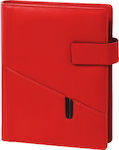 Ημερήσιο Organizer 2022 Κόκκινο 18x23cm