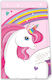 Procos Hârtie Geantă pentru Cadou cu Tema "Unicorni" Roz 13x13x24cm. 4buc