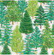 Caspari Christmas Wrapping Paper for Gift Green 20cm.