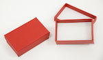 Paper Box for Gift Red 5x2.5x2.5cm. 24pcs